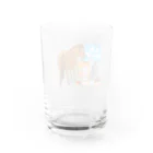 poniponiの島フレンズ(馬ヤギ) Water Glass :back