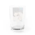 8月の一生友だち(^_^)v Water Glass :back