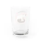 ベルとスノーとジンK2のITTEKIMASU!すーちゃん(ベルとスノーとK2です) Water Glass :back