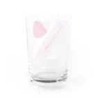 ココロのココロデザイン Water Glass :back