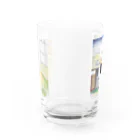 ペニーのお店のうみどり Water Glass :back