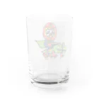 oekaki/ROUTE ONEのカエルライダー★まこちゃん Water Glass :back