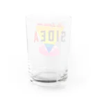 studio606 グッズショップのIn Love on SIDE A Water Glass :back