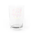 万福遐福商店の猫ちゃんロゴシリーズ Water Glass :back