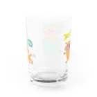 文字８フレッシュ！のBHS glass Water Glass :back