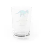 オガワユミエのパキケファロサウルス Water Glass :back