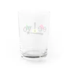 ものもの屋さん【ee!vo公式】のee!vo旧式ロゴ Water Glass :back