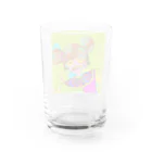 ヤサイニンニクアブラカラメマシマシにゅんぺいのクラウンガール！ Water Glass :back