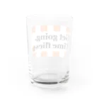 ホームタウンスター　Hometown Star のテントウムシピリオド（オレンジ）　Orange Ladybird Water Glass :back