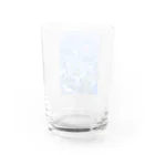 はやしの光を浴びる Water Glass :back