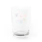 きみちゃんのうささんとお友達 Water Glass :back