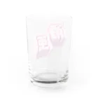 DESTROY MEの痛風 Water Glass :back