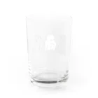 amemugi（あめむぎ）の変な座り方のネコたち。 Water Glass :back