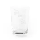 tired.のコロコロチェンジグラス by tired. Water Glass :back