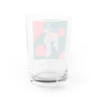 ヤサイニンニクアブラカラメマシマシにゅんぺいの戦闘巫女・ヤマト Water Glass :back