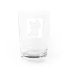 りんのおえかきのねこさん Water Glass :back