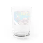 【 M DESIGN 】のウサギとカメ Water Glass :back