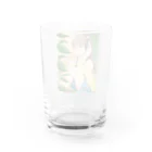 ごま幾三のお店のヘッドフォンの少女B Water Glass :back