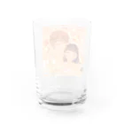 moon333Starry☆SkyのIt’s a  pleasure  to  love. Water Glass :back