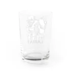 TRAVA design SHOPの女子高生ラリアット Water Glass :back