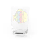 小人の紙屋のさかながはねて Water Glass :back