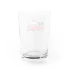 へなちょこ屋の喫茶へなちょこシリーズ Water Glass :back