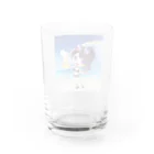 スナック酒呑🥃😈の8月アクキー絵グッズ🥃😈 Water Glass :back