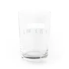 そいそいソイラテの貸借対照表(簿記ロゴver) Water Glass :back