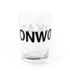 TOKYO LOGOSHOP 東京ロゴショップのWORKATION-ワーケーション- Water Glass :back