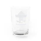 ぴよねこ(nikoneko)の月夜のメリーゴーランド Water Glass :back