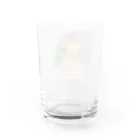 アニクラ デザイン本舗のchaco 先生　なかよしピギー＆マウチュー Water Glass :back