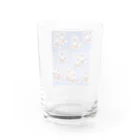 花エヴリのクリスマスキャンドル Water Glass :back