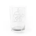 チビ画伯＋チビママのCUTE DEMON Water Glass :back