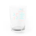 つんらじオフィシャルグッズの生つんらじロゴグラス Water Glass :back