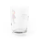 ラハシィーのラハシィー(文字表裏別) Water Glass :back