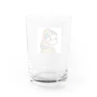 MINON SHOPのイマドキのターバンの少女。 Water Glass :back