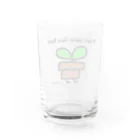 Minaの鉢子グラス Water Glass :back