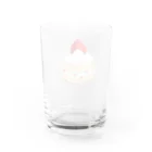 【シマエナガグッズ】ちくわファクトリーのシマエナガ ショートケーキ たぶん Water Glass :back