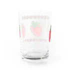 Je te veuxのすいーとすとろべりー Water Glass :back