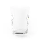 DECORのゆるだるリアクションうさぎ　なんでやねんver. Water Glass :back