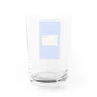 animal おのみちのBLUE RESERVOIR PENGUINS  Water Glass :back