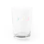 ２年２組ヤマダの折り鶴シリーズ Water Glass :back