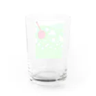 aya72のメロンソーダ Water Glass :back