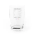 社会不適合者のゲーム　ステータス Water Glass :back