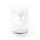 ギャラリーのろぺこのシアワセのおヒゲぶくろ Water Glass :back