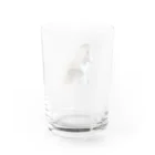 ポップならくがきのうちのねこちゃん Water Glass :back