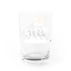 yuuyakeの山/日の出 Water Glass :back