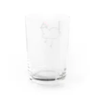 sasamiの親鳥 Water Glass :back