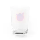 りのりのザウルスのThe cat sleep safely in space. Water Glass :back