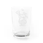 あこのなかよし Water Glass :back